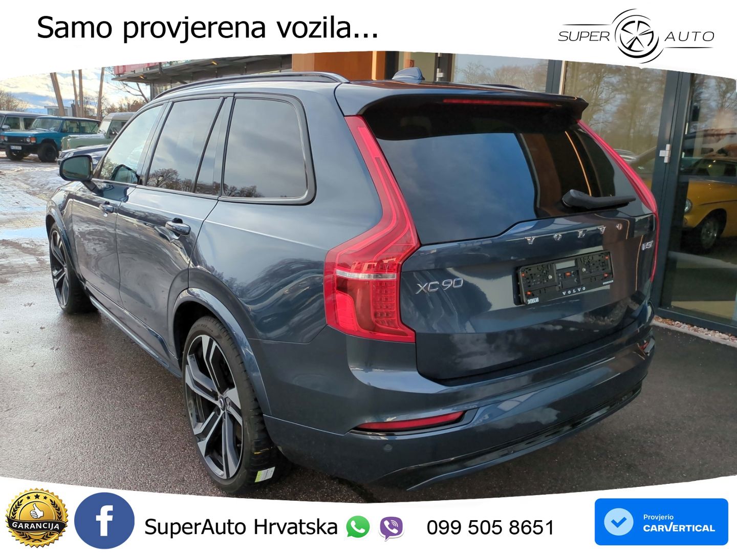 Volvo XC90 2.0 B5 Diesel AWD Automatic ZRAČNI+ACC+GR SJED+KAM+PANO