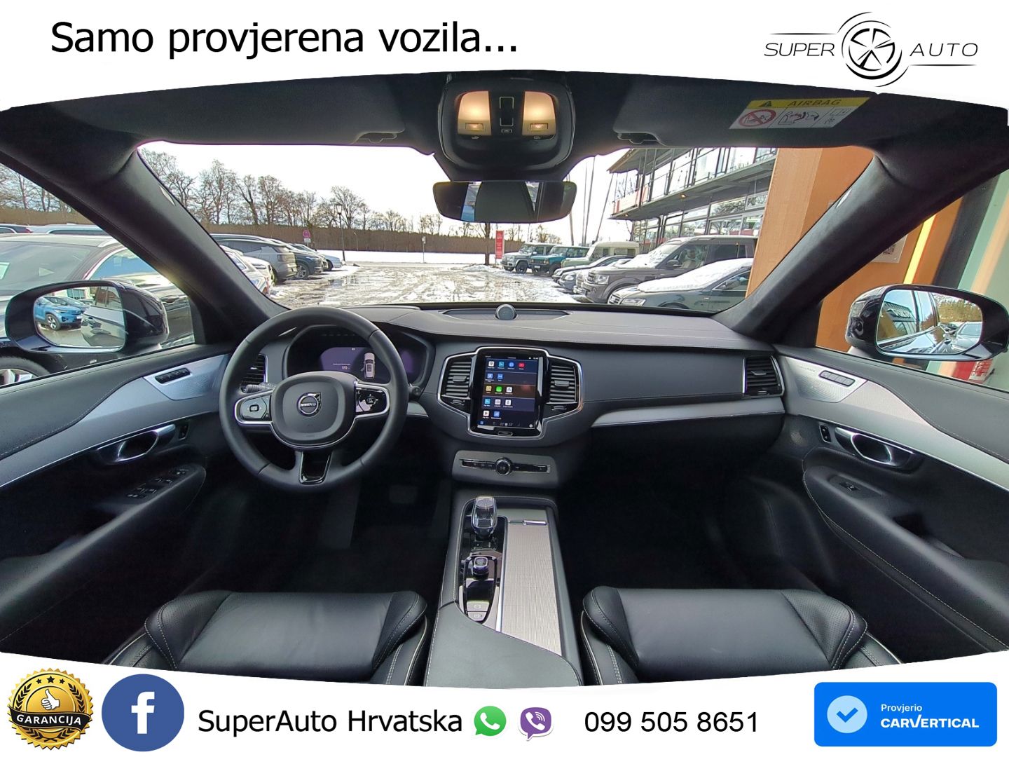 Volvo XC90 2.0 B5 Diesel AWD Automatic ZRAČNI+ACC+GR SJED+KAM+PANO