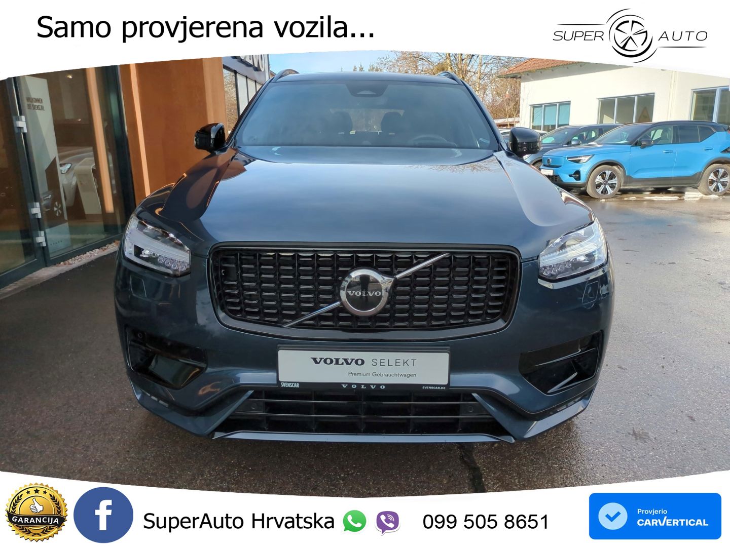 Volvo XC90 2.0 B5 Diesel AWD Automatic ZRAČNI+ACC+GR SJED+KAM+PANO