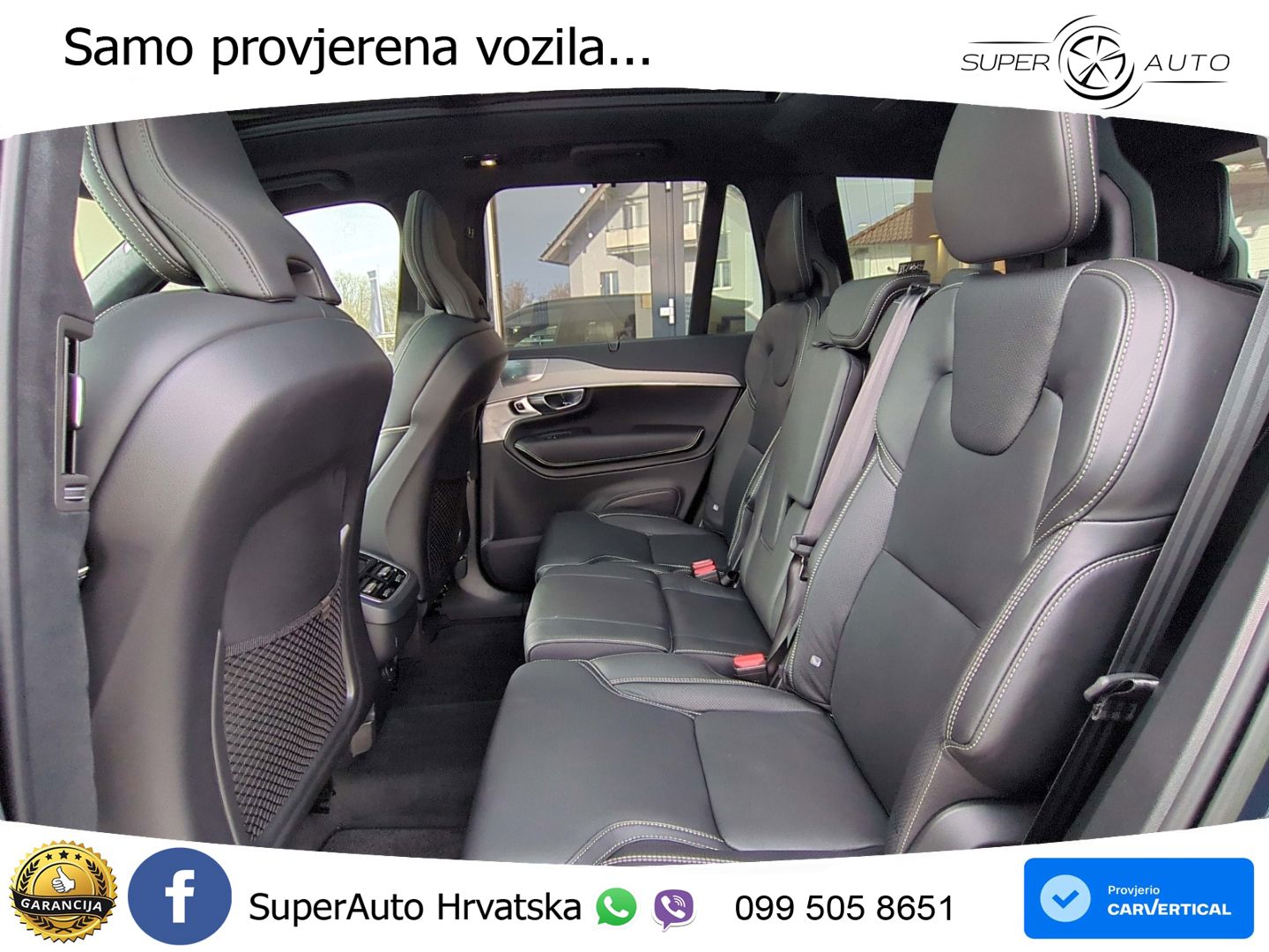 Volvo XC90 2.0 B5 Diesel AWD Automatic ZRAČNI+ACC+GR SJED+KAM+PANO