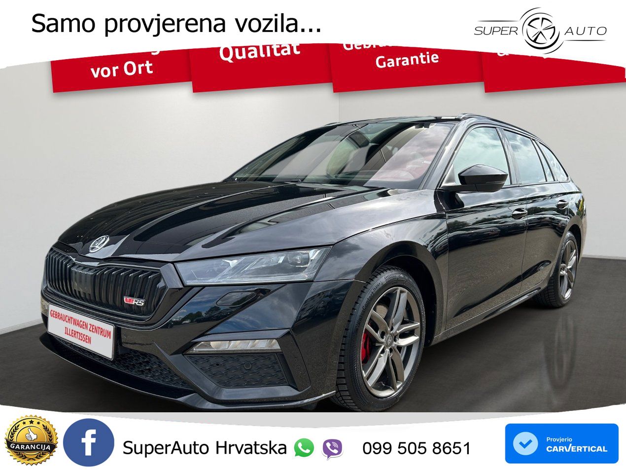 Škoda Octavia Combi RS 2.0 TDI (200 KS) 4x4 DSG MATRIX+GR SJED+KAM