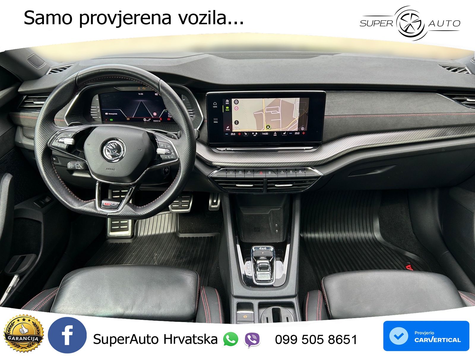 Škoda Octavia Combi RS 2.0 TDI (200 KS) 4x4 DSG MATRIX+GR SJED+KAM