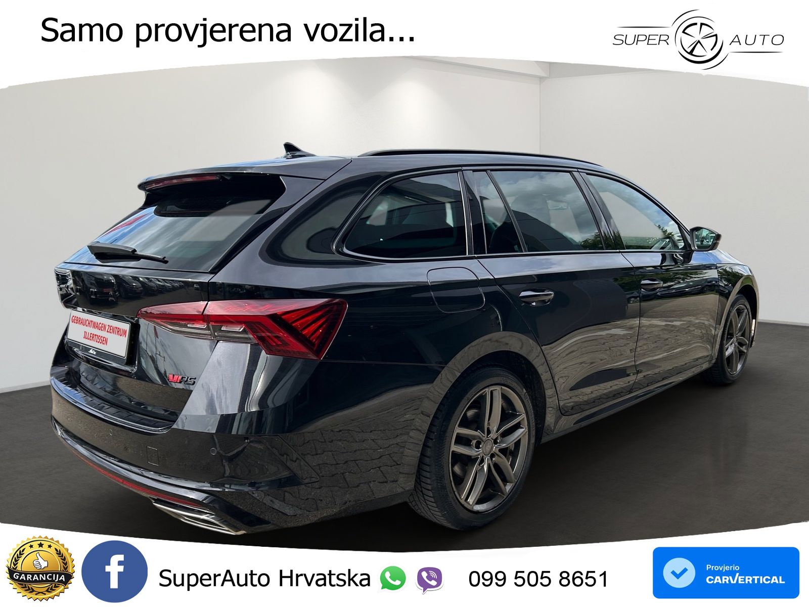 Škoda Octavia Combi RS 2.0 TDI (200 KS) 4x4 DSG MATRIX+GR SJED+KAM