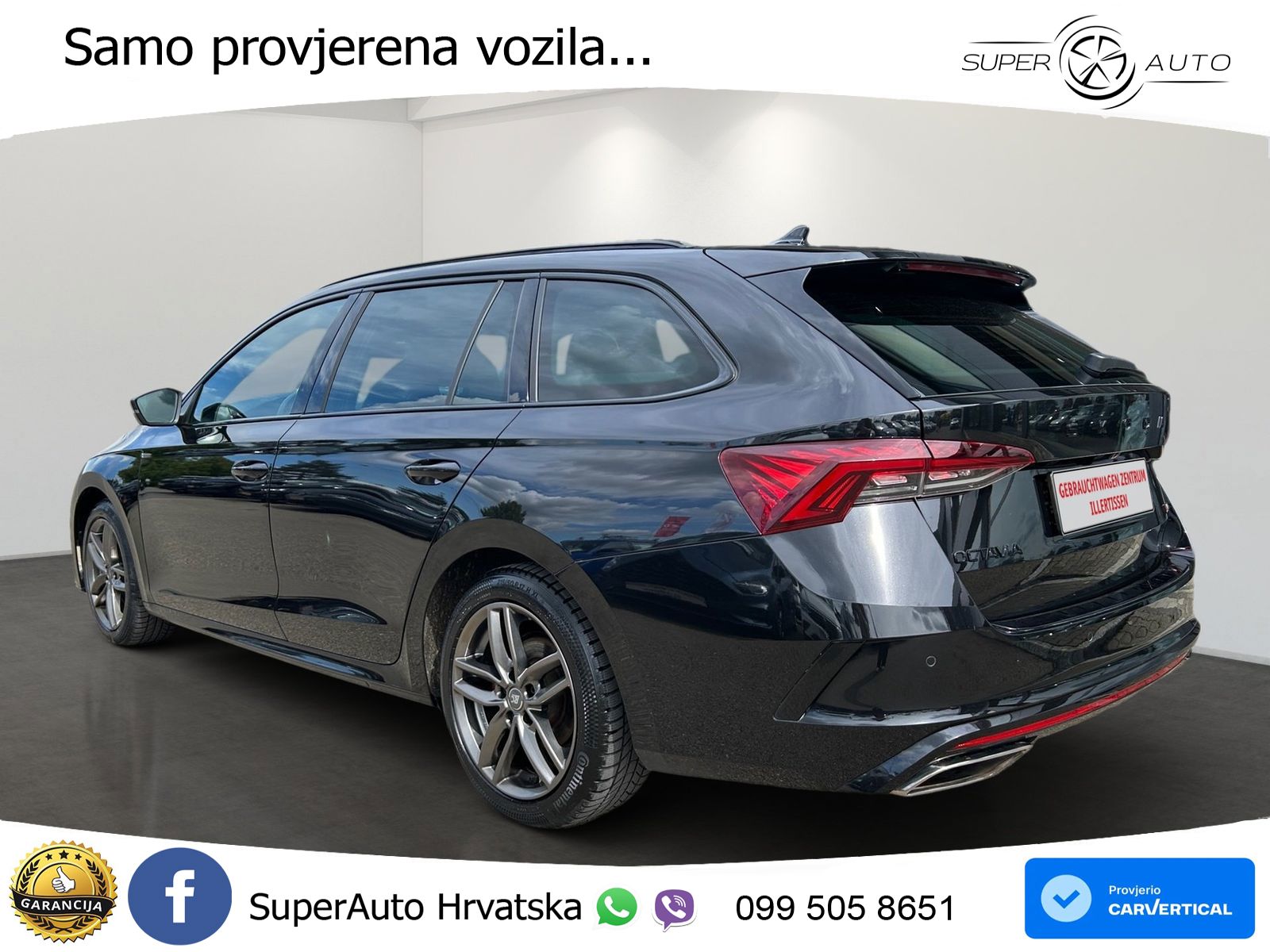 Škoda Octavia Combi RS 2.0 TDI (200 KS) 4x4 DSG MATRIX+GR SJED+KAM