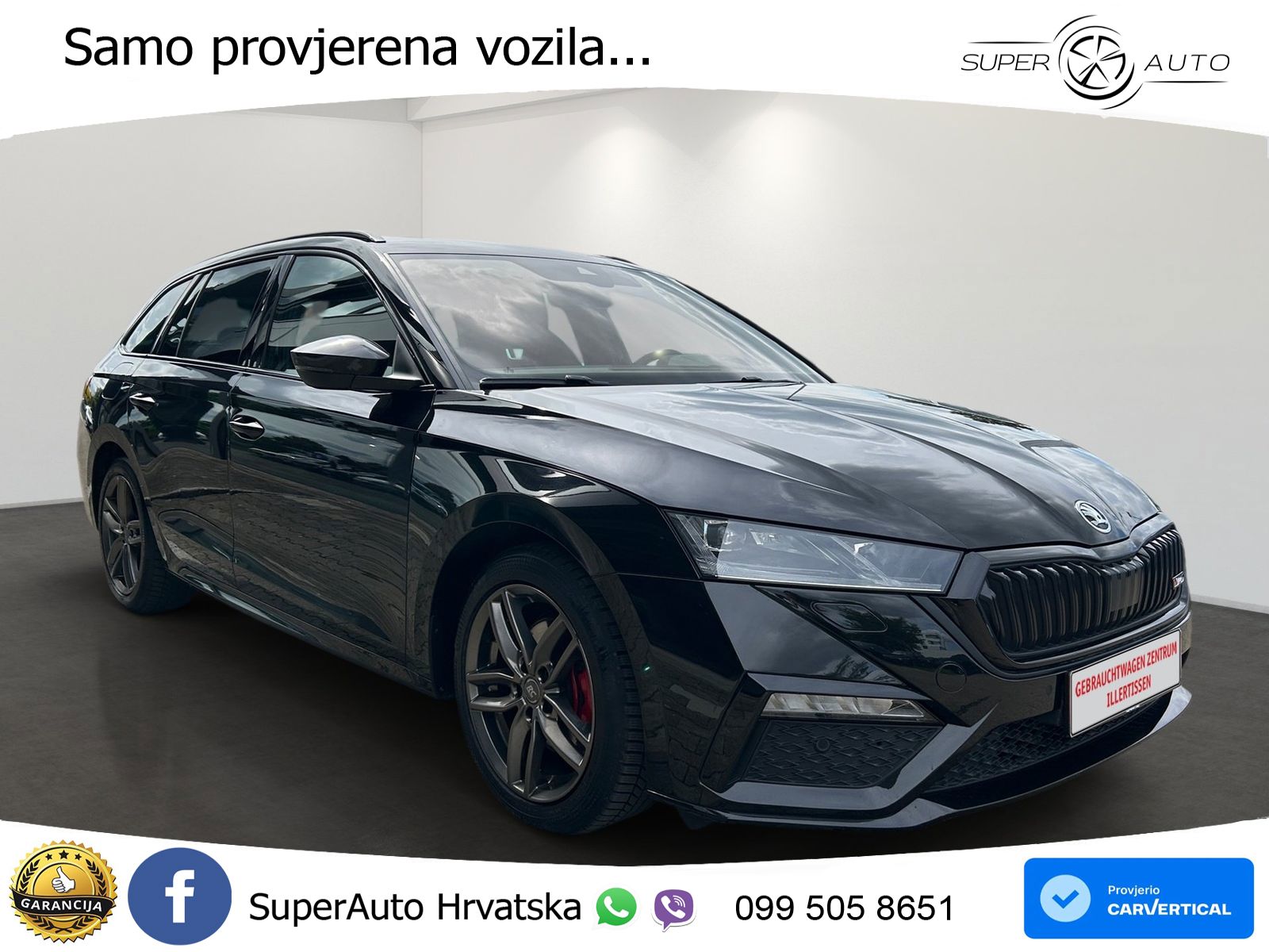 Škoda Octavia Combi RS 2.0 TDI (200 KS) 4x4 DSG MATRIX+GR SJED+KAM