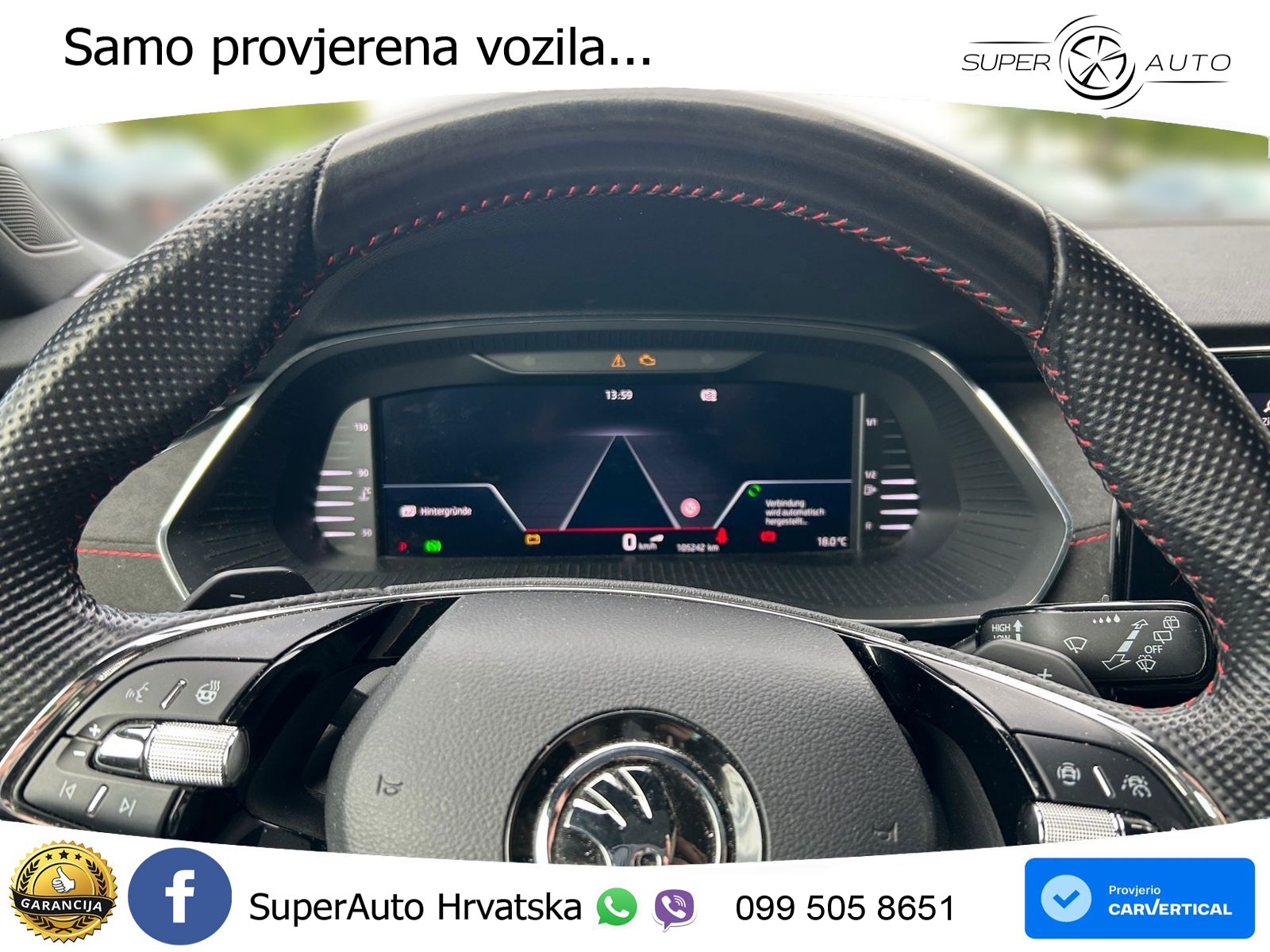 Škoda Octavia Combi RS 2.0 TDI (200 KS) 4x4 DSG MATRIX+GR SJED+KAM