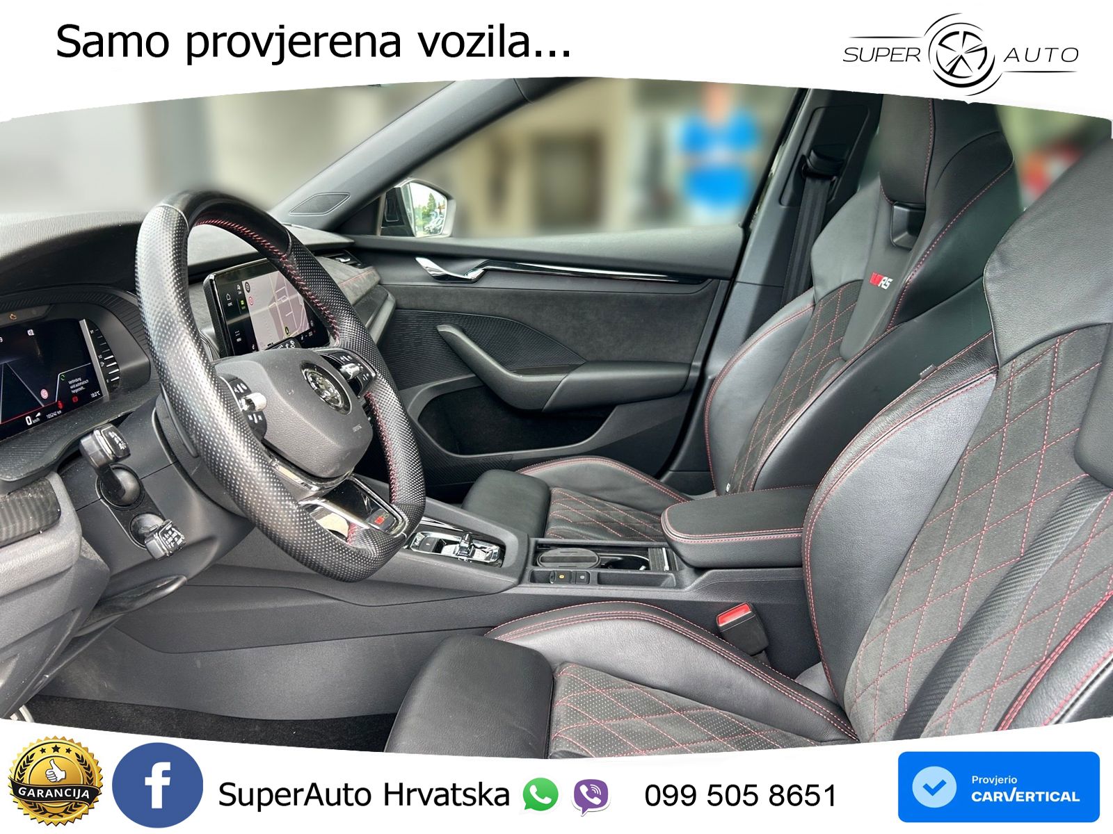 Škoda Octavia Combi RS 2.0 TDI (200 KS) 4x4 DSG MATRIX+GR SJED+KAM