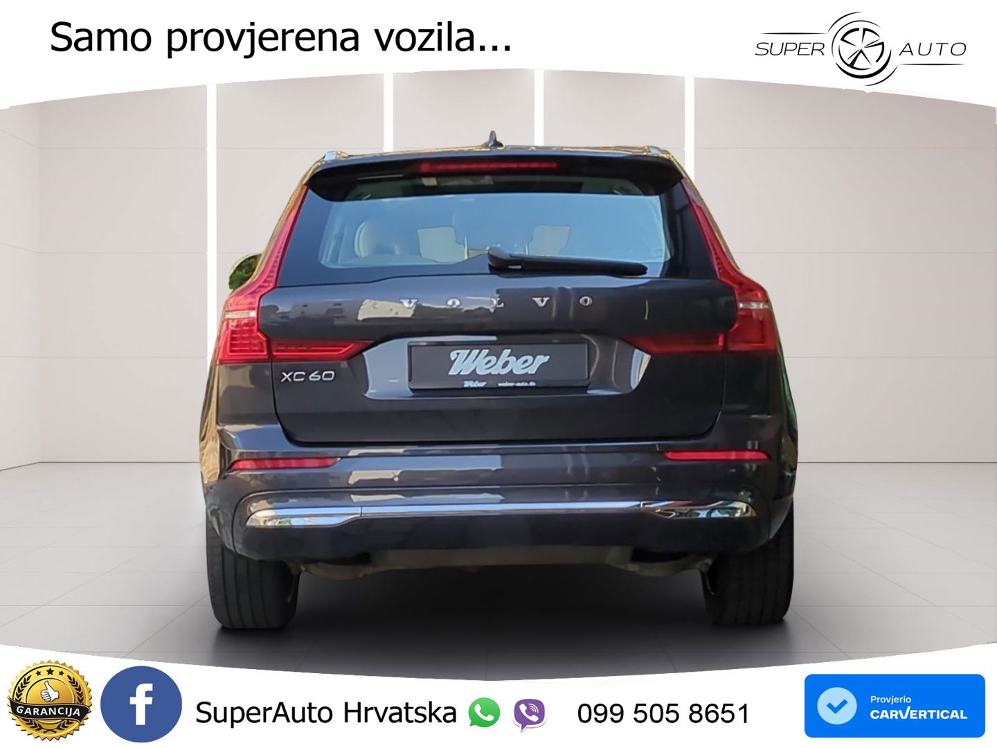 Volvo XC60 T8 AWD Geartronic ZRAČNI+ACC+GR SJED+KAM+PANO