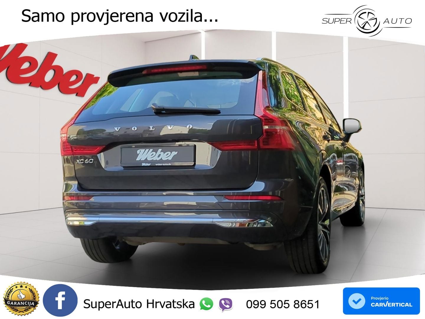 Volvo XC60 T8 AWD Geartronic ZRAČNI+ACC+GR SJED+KAM+PANO