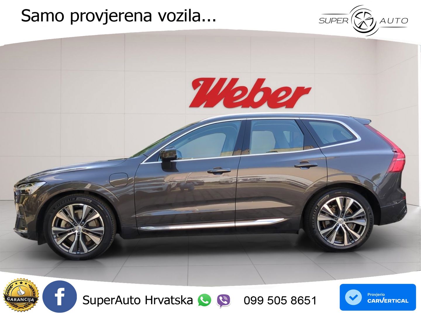 Volvo XC60 T8 AWD Geartronic ZRAČNI+ACC+GR SJED+KAM+PANO