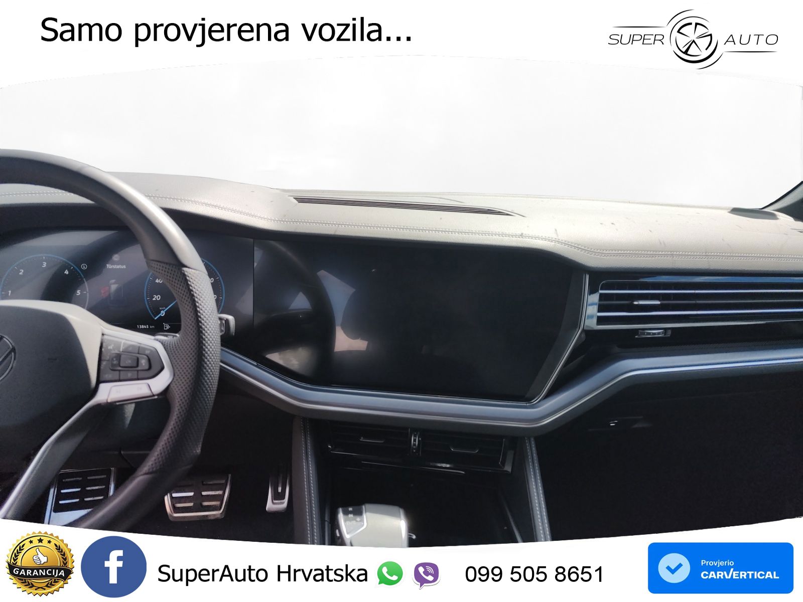 Volkswagen Touareg 3.0 V6 TDI (231 KS) 4MOTION Tiptronic ZRAČNI+ACC+4xGR SJED+KAM