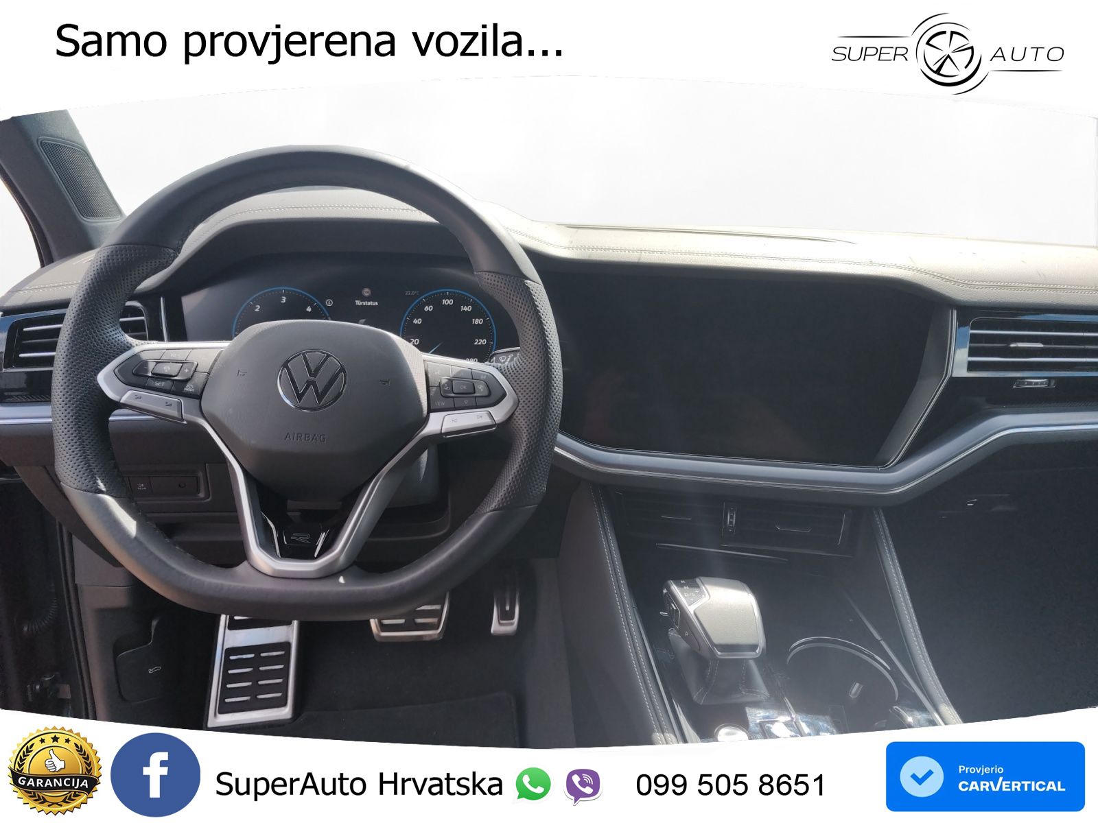 Volkswagen Touareg 3.0 V6 TDI (231 KS) 4MOTION Tiptronic ZRAČNI+ACC+4xGR SJED+KAM