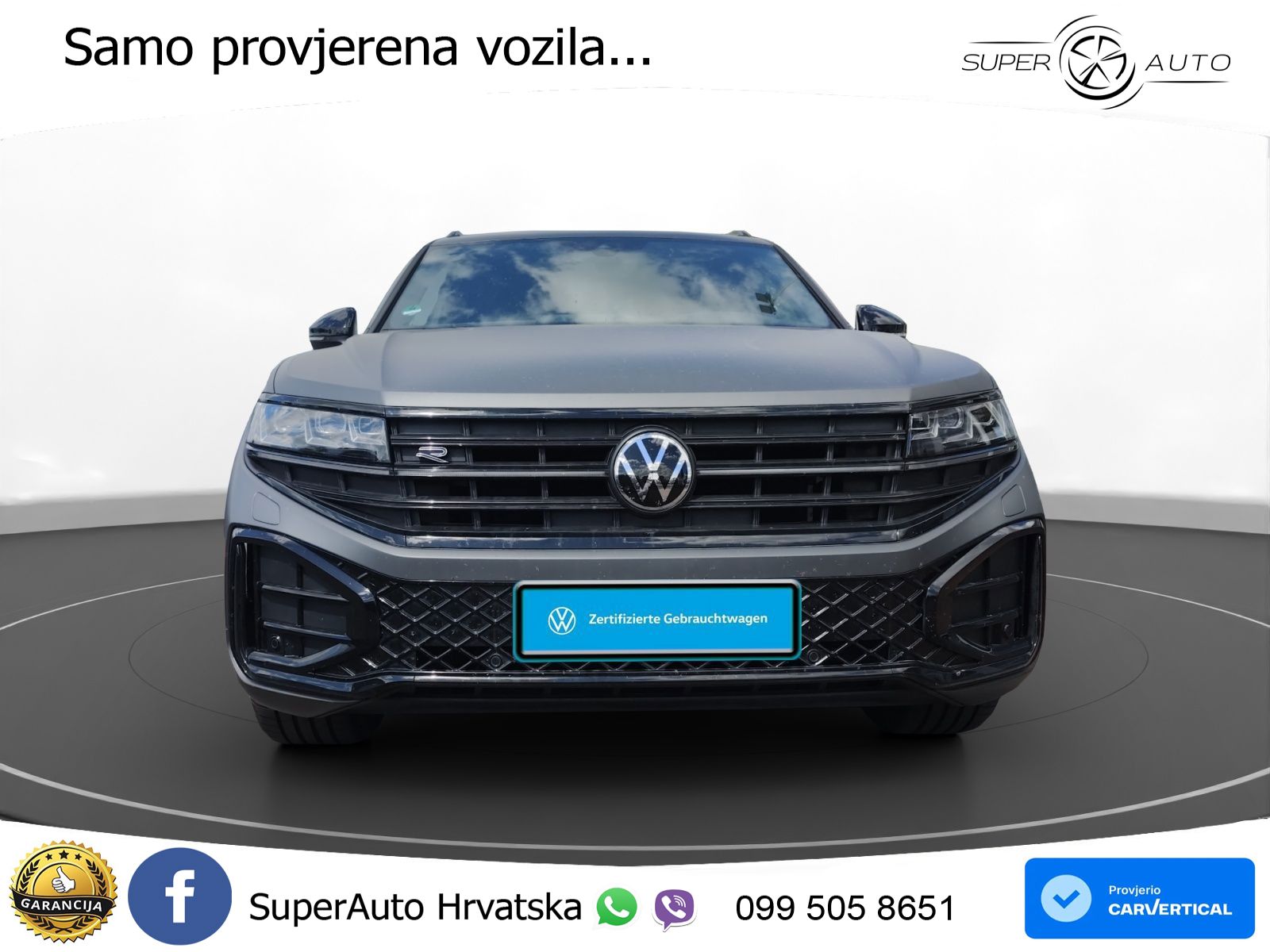 Volkswagen Touareg 3.0 V6 TDI (231 KS) 4MOTION Tiptronic ZRAČNI+ACC+4xGR SJED+KAM