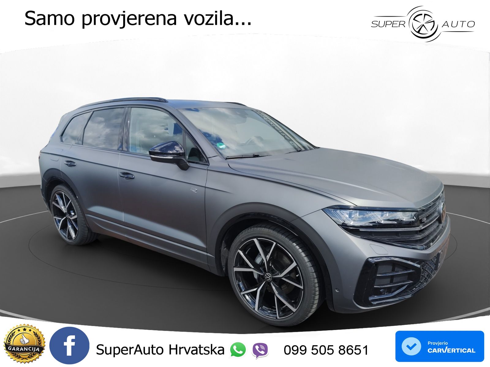 Volkswagen Touareg 3.0 V6 TDI (231 KS) 4MOTION Tiptronic ZRAČNI+ACC+4xGR SJED+KAM