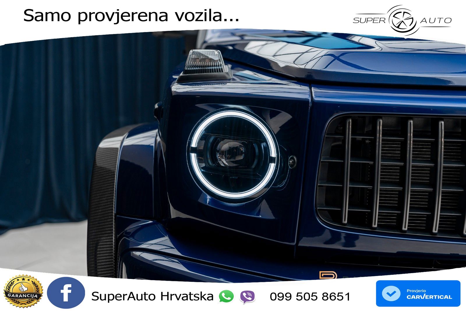 Mercedes AMG G 63 Long V8 (585 KS) 4MATIC 9G-TRONIC AMG SPEEDSHIFT PLUS Brabus