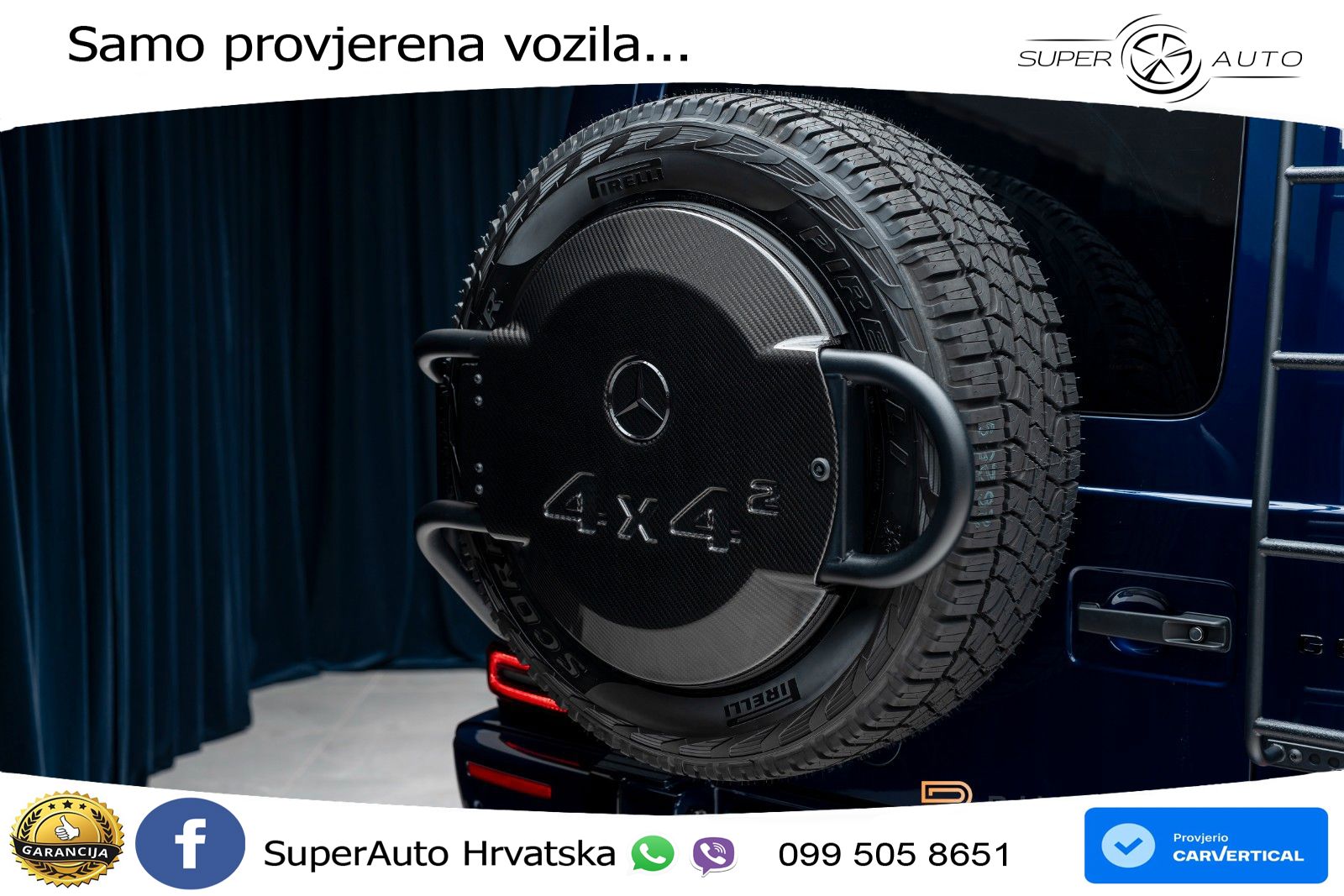 Mercedes AMG G 63 Long V8 (585 KS) 4MATIC 9G-TRONIC AMG SPEEDSHIFT PLUS Brabus