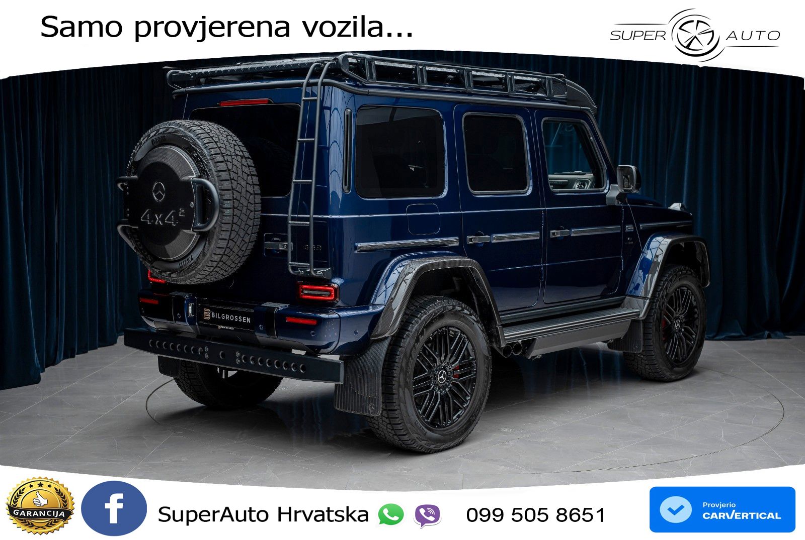 Mercedes AMG G 63 Long V8 (585 KS) 4MATIC 9G-TRONIC AMG SPEEDSHIFT PLUS Brabus