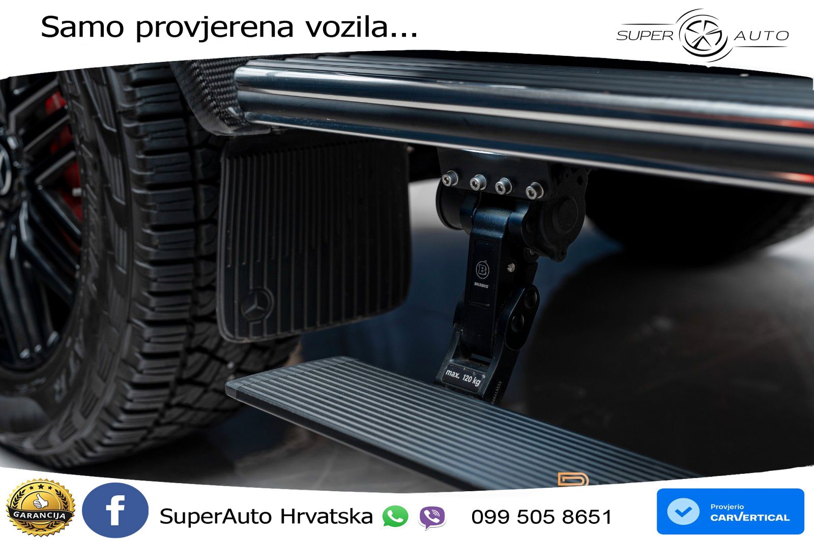 Mercedes AMG G 63 Long V8 (585 KS) 4MATIC 9G-TRONIC AMG SPEEDSHIFT PLUS Brabus