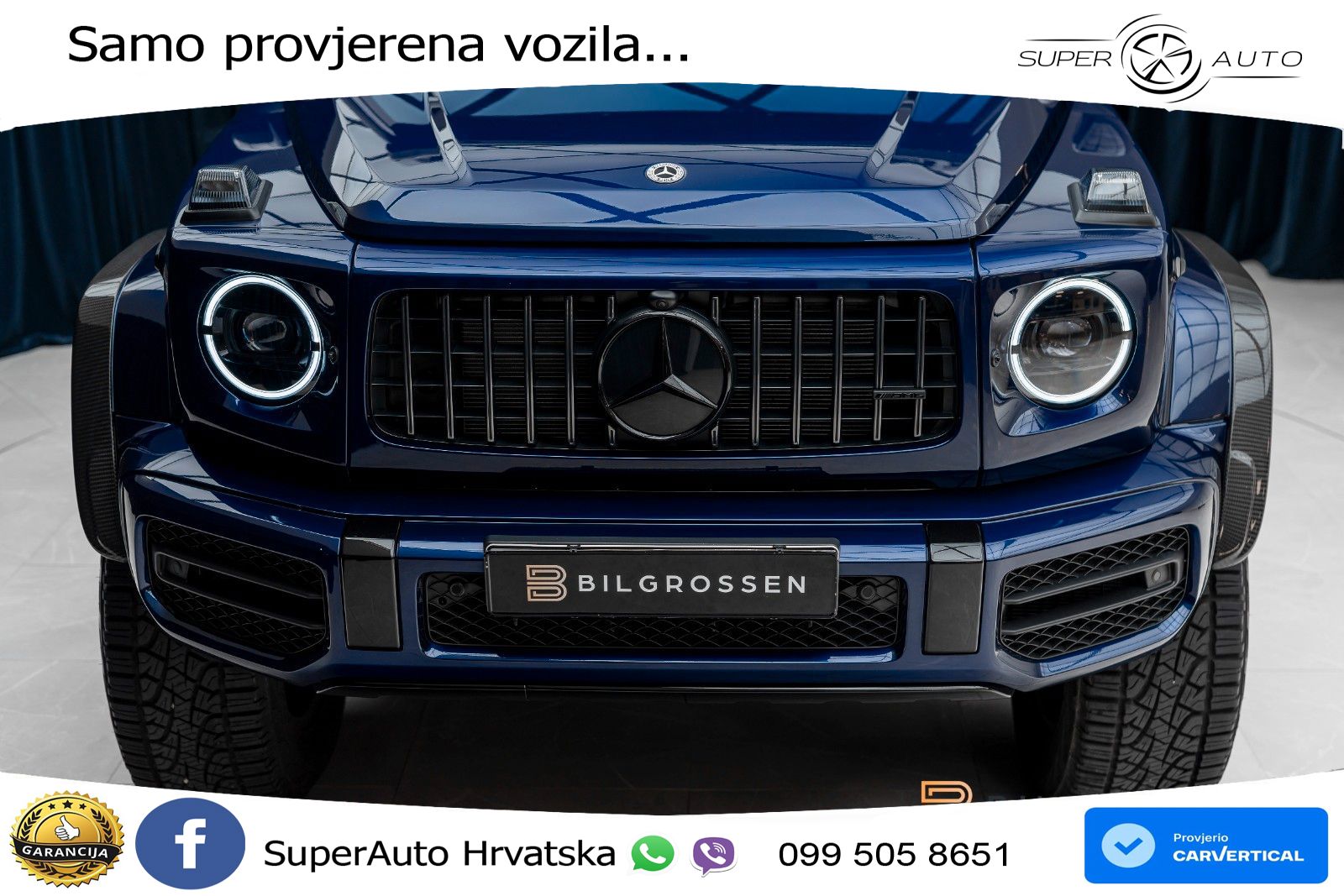 Mercedes AMG G 63 Long V8 (585 KS) 4MATIC 9G-TRONIC AMG SPEEDSHIFT PLUS Brabus