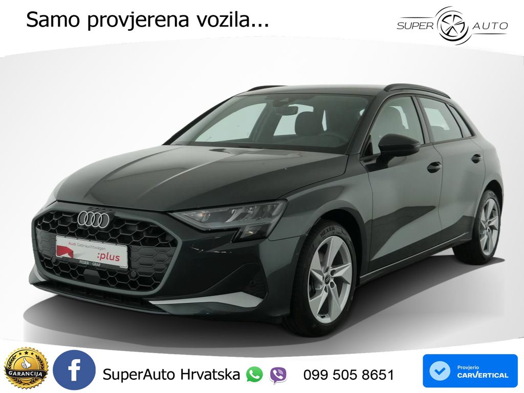 Audi A3 30 TDI (116 KS) LED+GR SJED+ACC