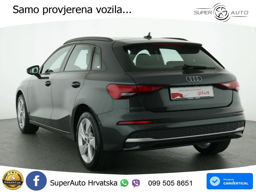 Audi A3 30 TDI (116 KS) LED+GR SJED+ACC