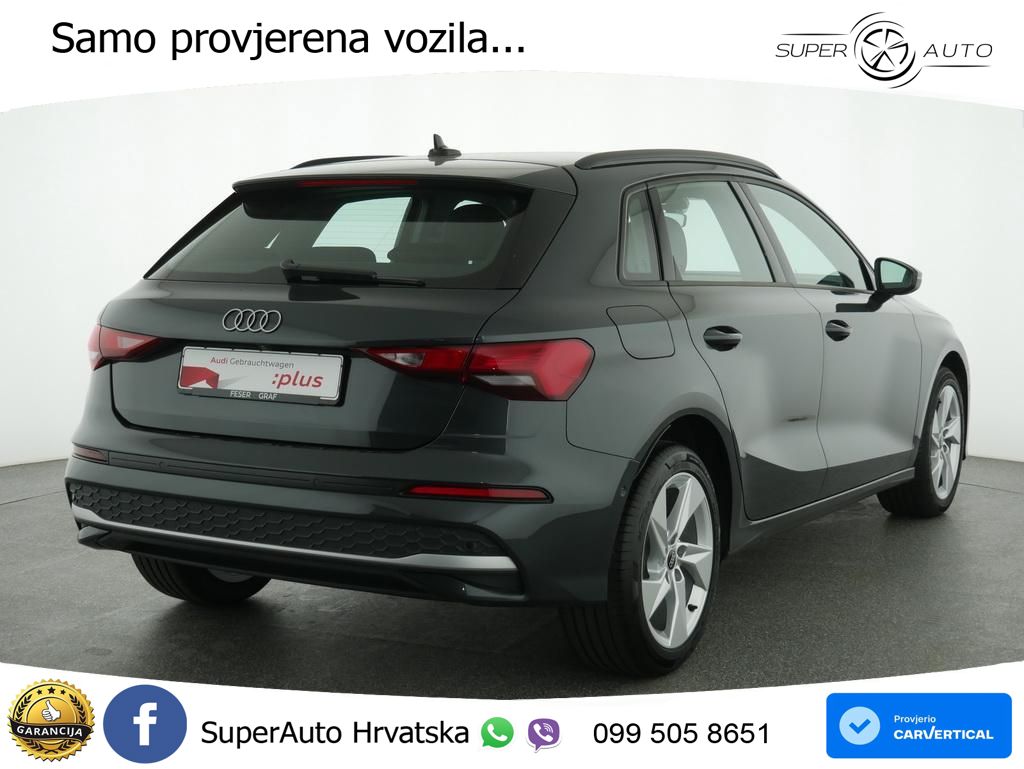 Audi A3 30 TDI (116 KS) LED+GR SJED+ACC
