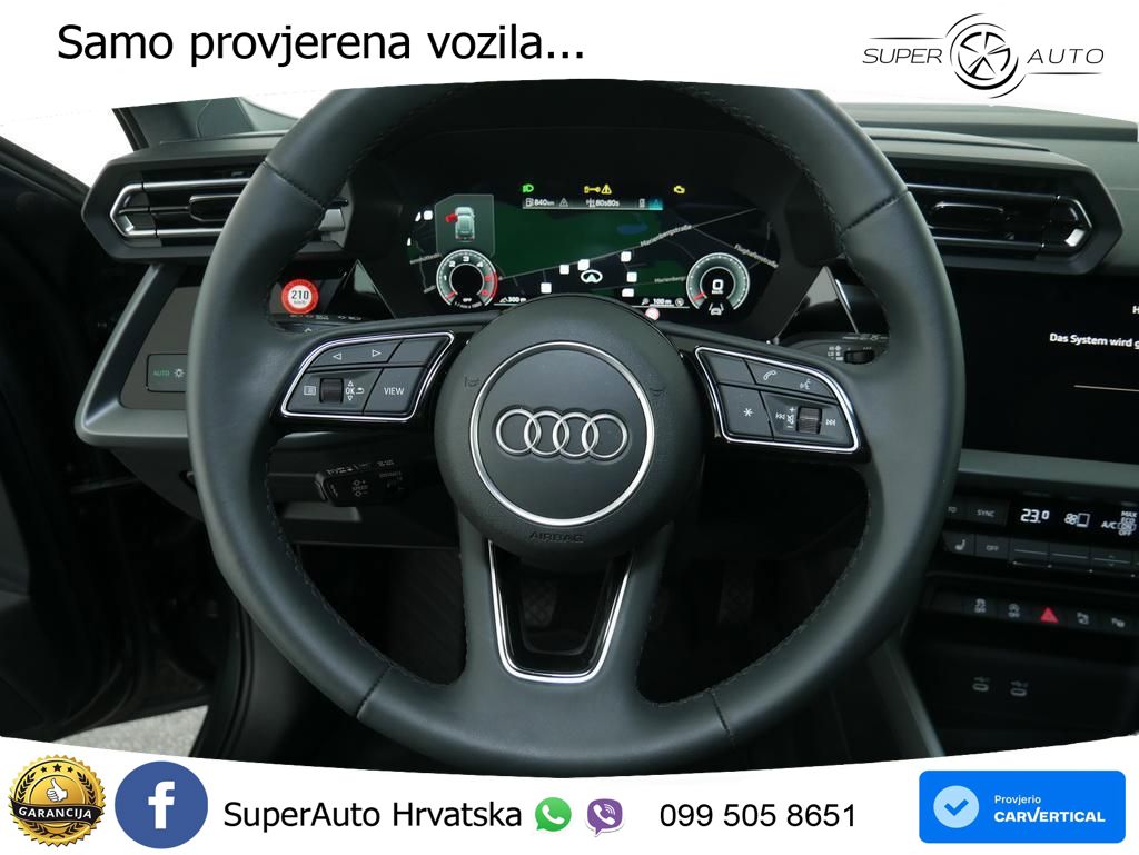 Audi A3 30 TDI (116 KS) LED+GR SJED+ACC