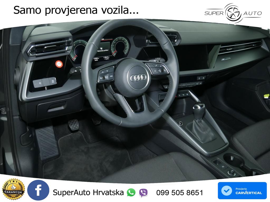 Audi A3 30 TDI (116 KS) LED+GR SJED+ACC