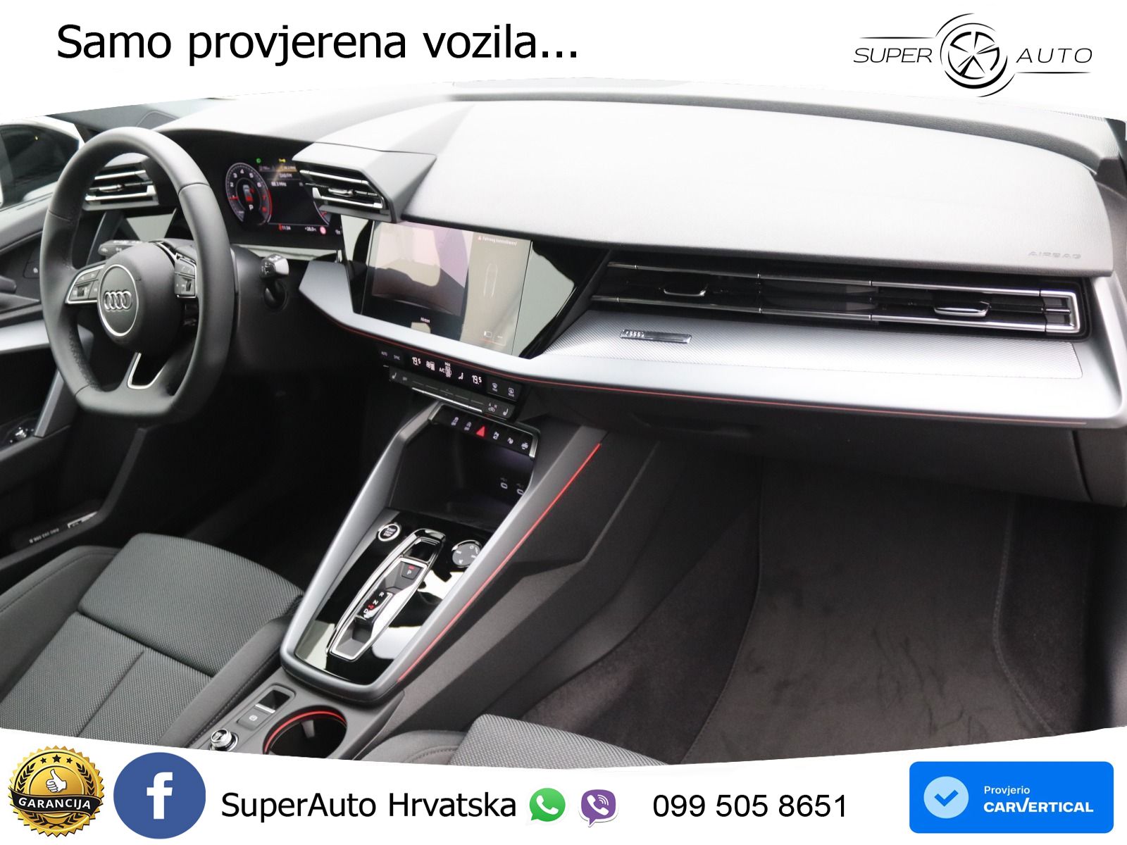 Audi A3 Sportback 30 TFSI (116 KS) Mild Hybrid S tronic advanced LED+GR SJED+ACC