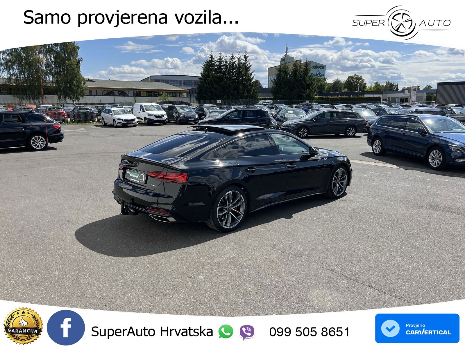 Audi A5 Sportback 45 TFSI (265 KS) quattro S tronic S line LED+GR SJED+ACC