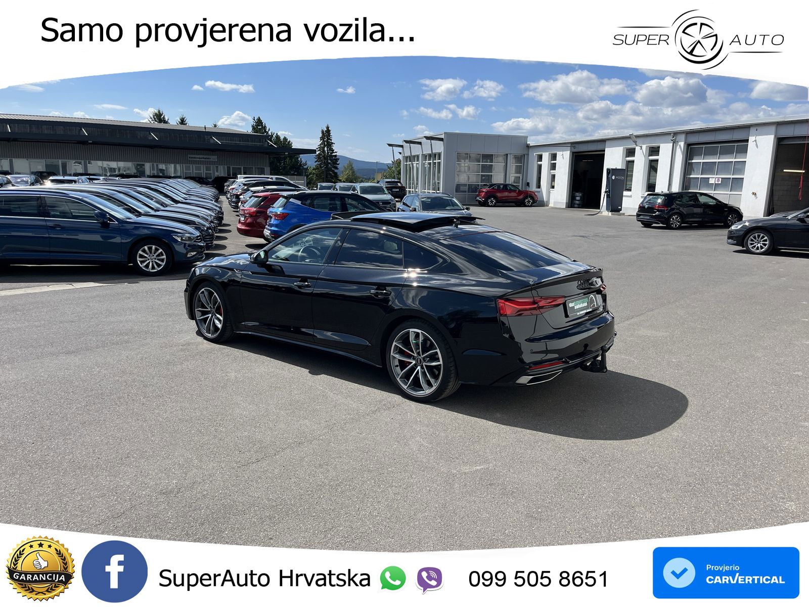 Audi A5 Sportback 45 TFSI (265 KS) quattro S tronic S line LED+GR SJED+ACC