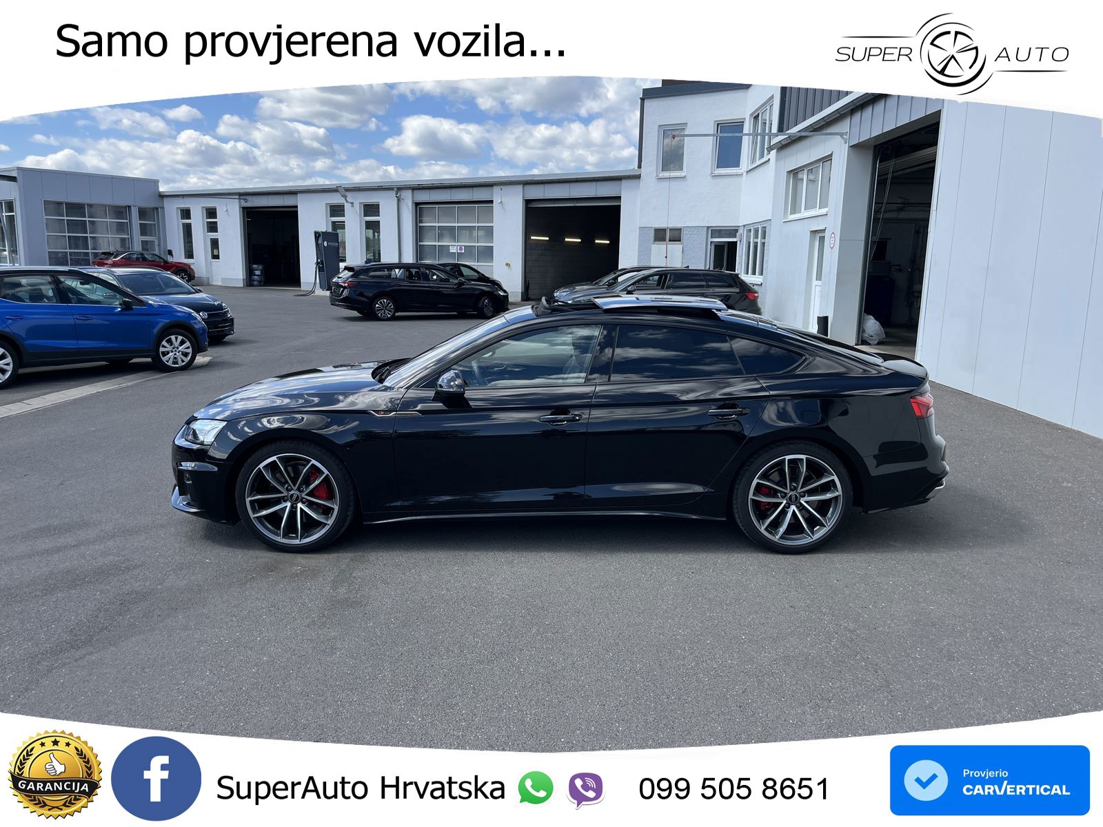 Audi A5 Sportback 45 TFSI (265 KS) quattro S tronic S line LED+GR SJED+ACC