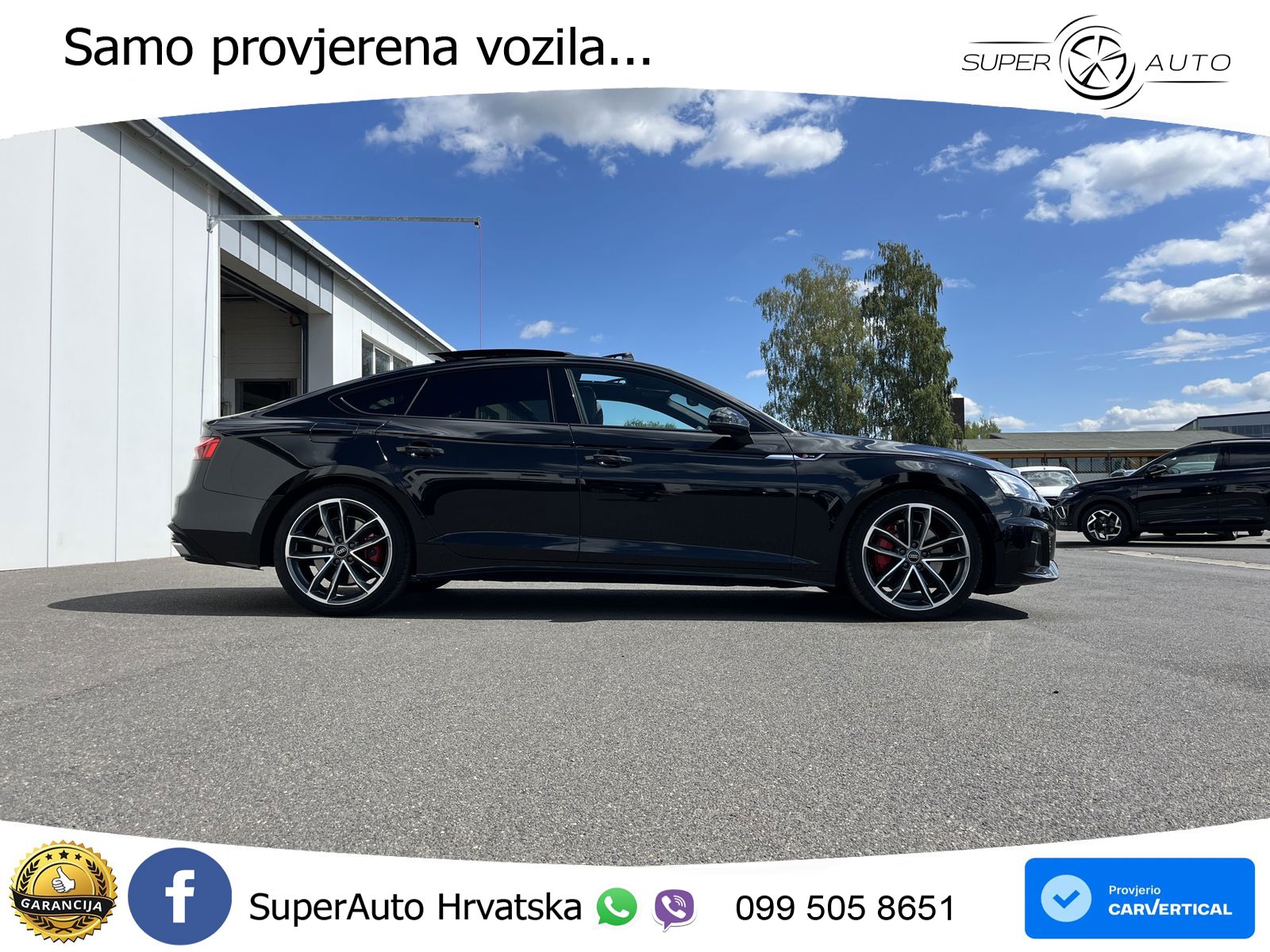 Audi A5 Sportback 45 TFSI (265 KS) quattro S tronic S line LED+GR SJED+ACC