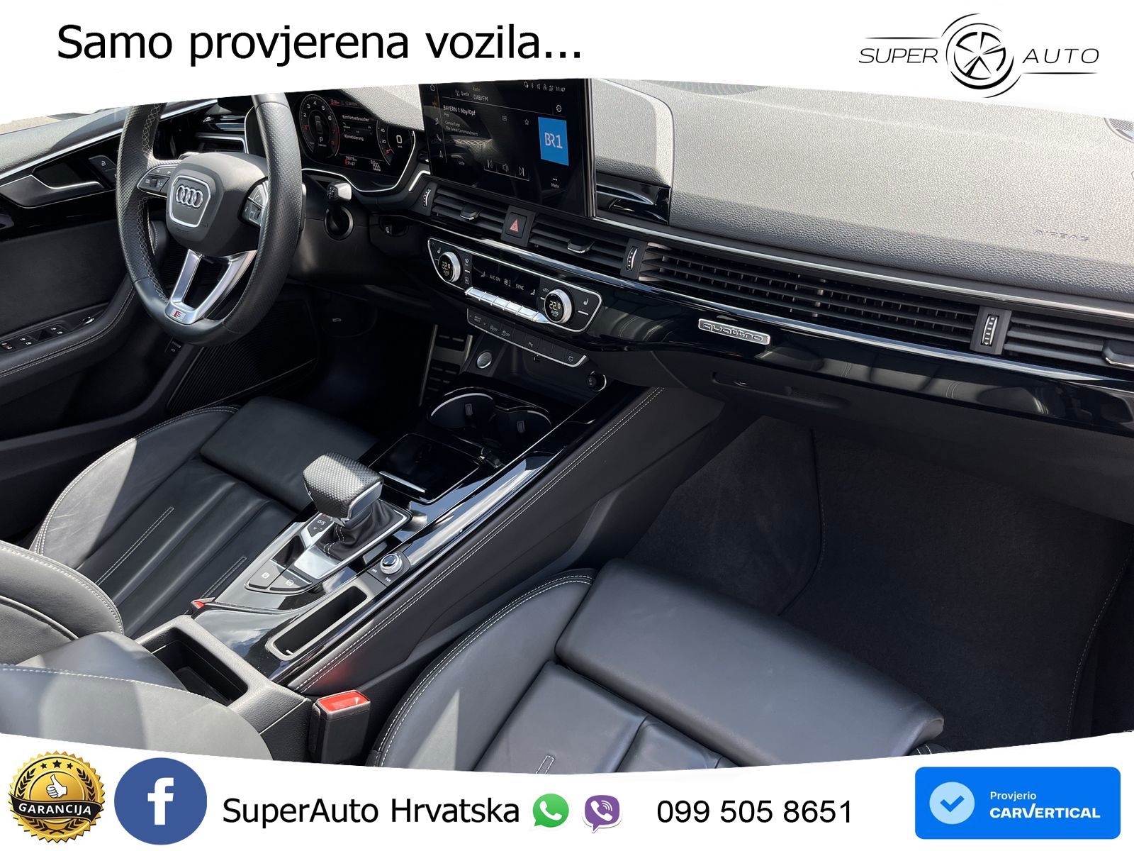 Audi A5 Sportback 45 TFSI (265 KS) quattro S tronic S line LED+GR SJED+ACC
