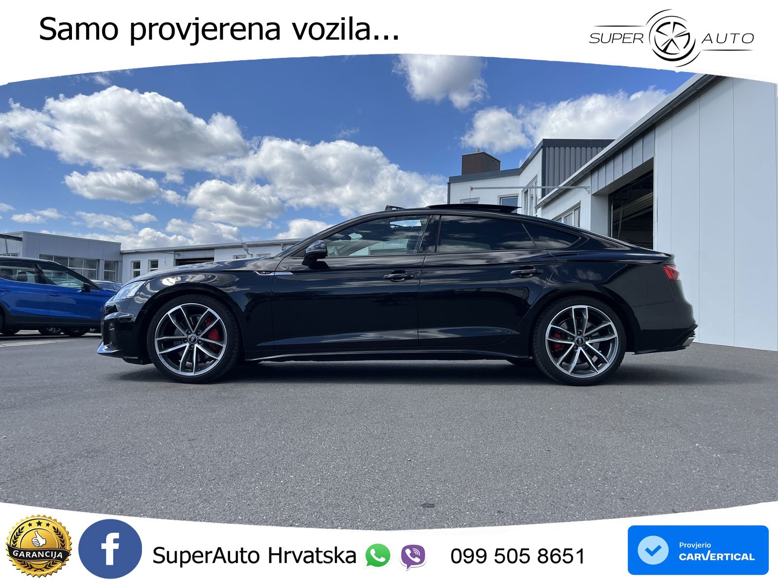 Audi A5 Sportback 45 TFSI (265 KS) quattro S tronic S line LED+GR SJED+ACC