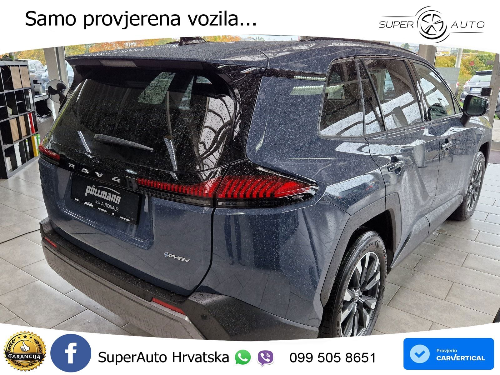 Toyota RAV4 2.5 (306 KS) Hybrid AWD-i eCVT LED+GR SJED+ACC