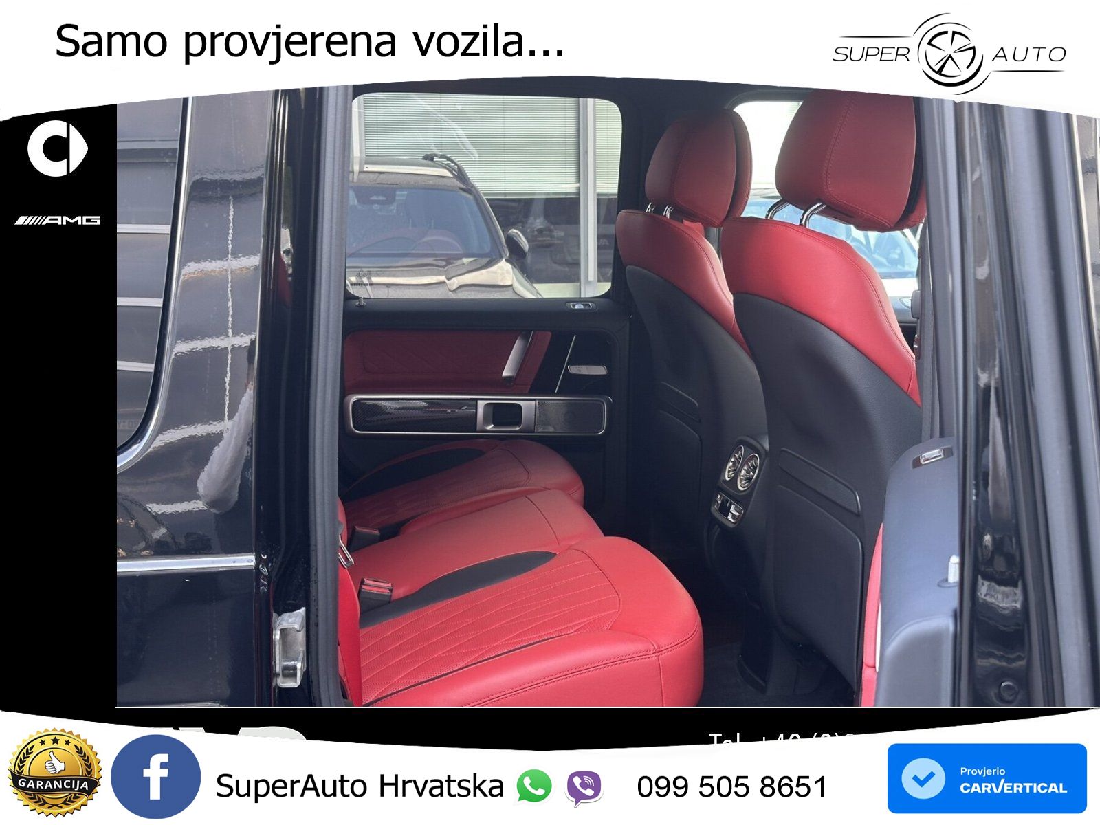 Mercedes AMG G 63 Long V8 (585 KS) 4MATIC 9G-TRONIC AMG SPEEDSHIFT PLUS Brabus LED+GR SJED+ACC