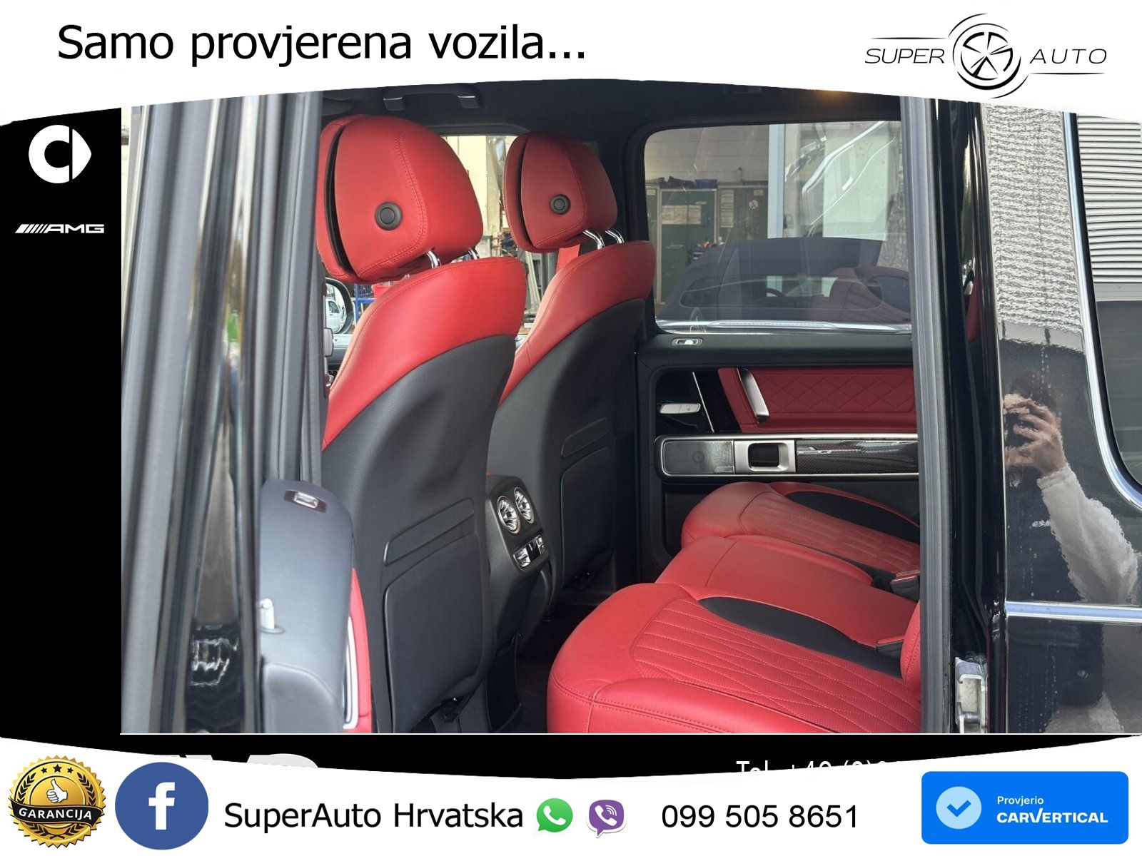 Mercedes AMG G 63 Long V8 (585 KS) 4MATIC 9G-TRONIC AMG SPEEDSHIFT PLUS Brabus LED+GR SJED+ACC