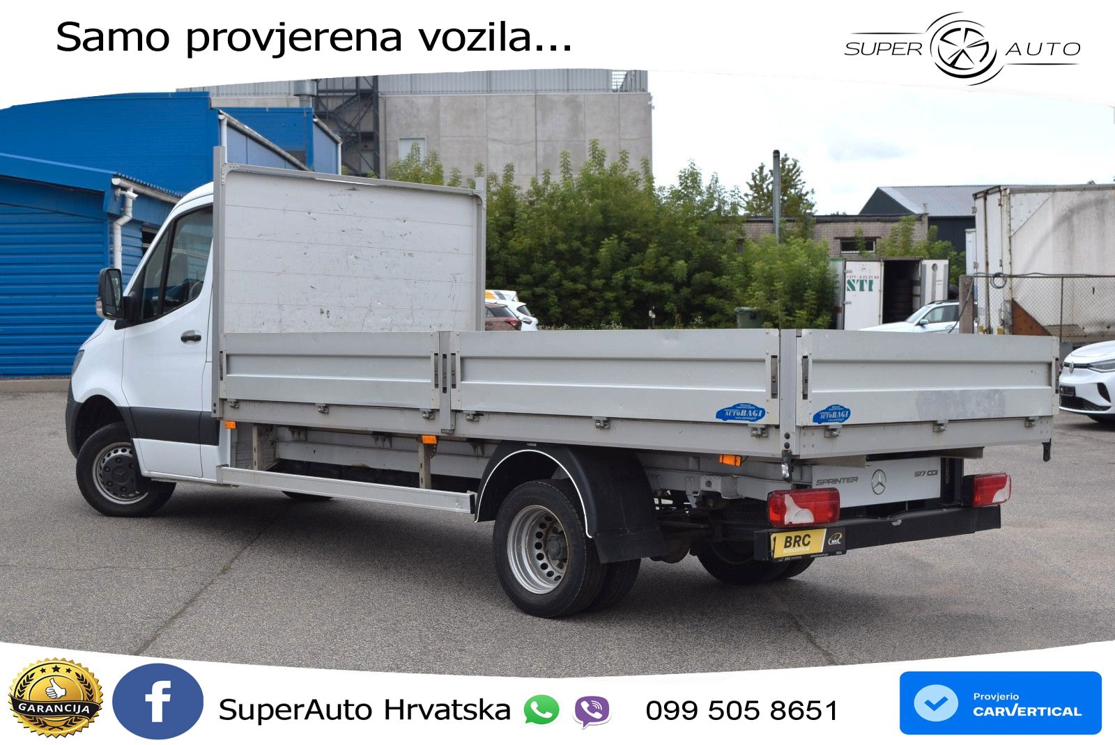 Mercedes-Benz Sprinter III Pritsche RWD 517 CDI 170 KS