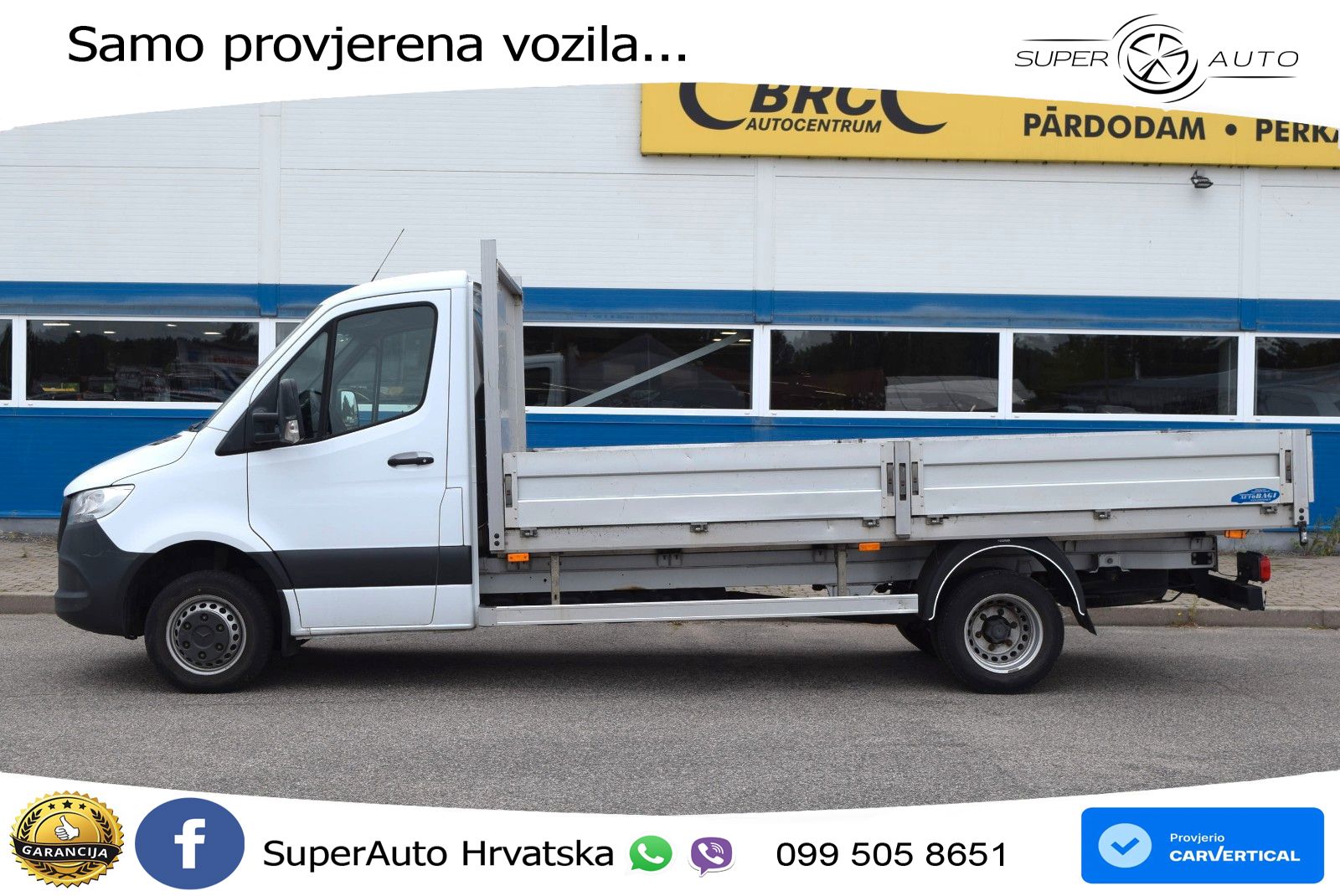 Mercedes-Benz Sprinter III Pritsche RWD 517 CDI 170 KS