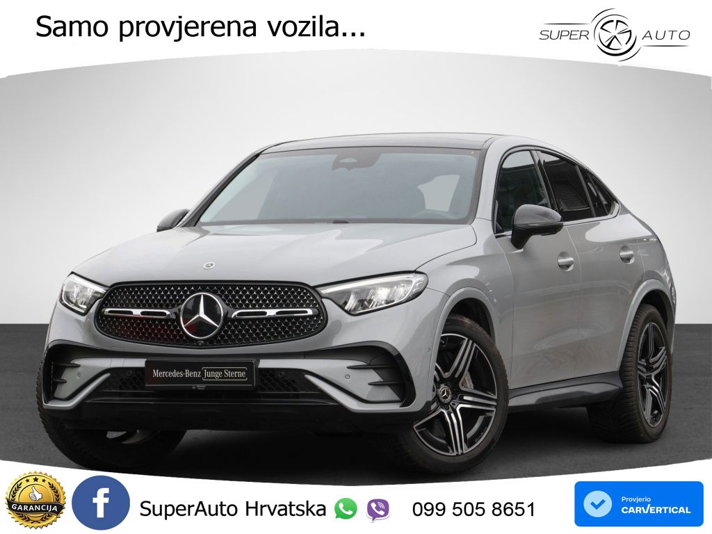 Mercedes GLC Coupe 200 (204 KS) 4MATIC 9G-TRONIC AMG ACC+GR SJED+360+PANO