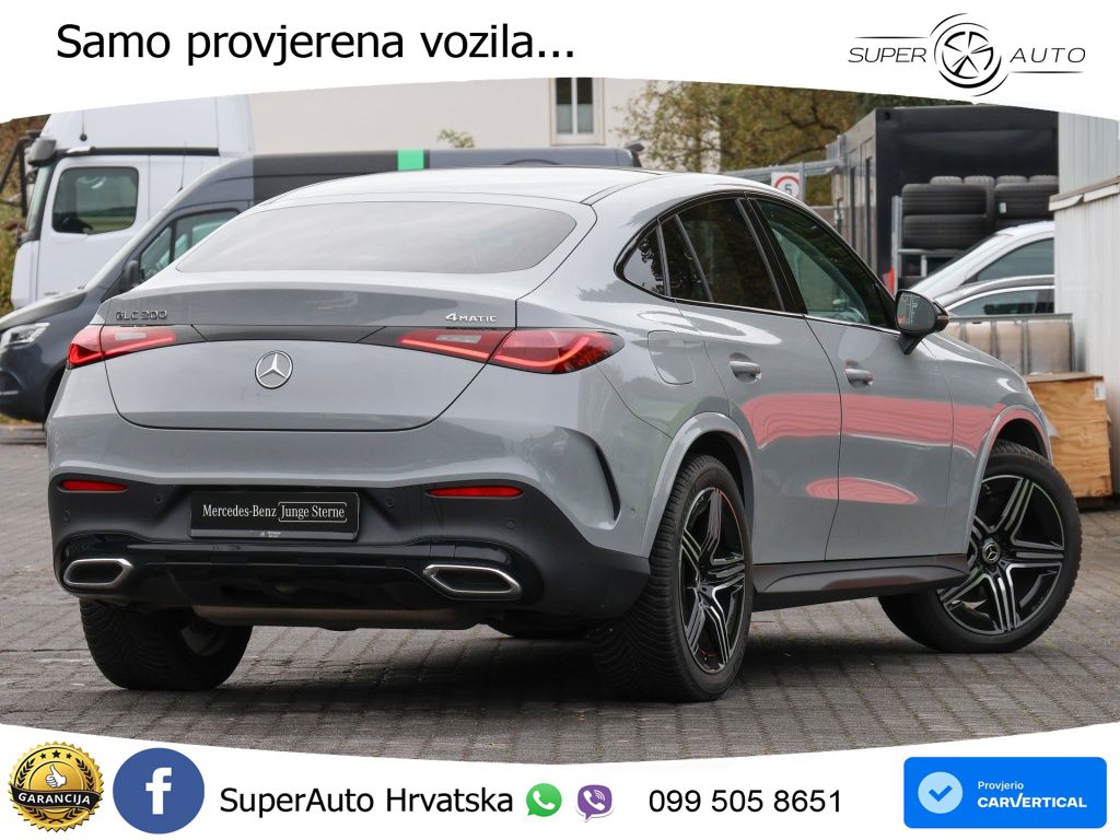 Mercedes GLC Coupe 200 (204 KS) 4MATIC 9G-TRONIC AMG ACC+GR SJED+360+PANO