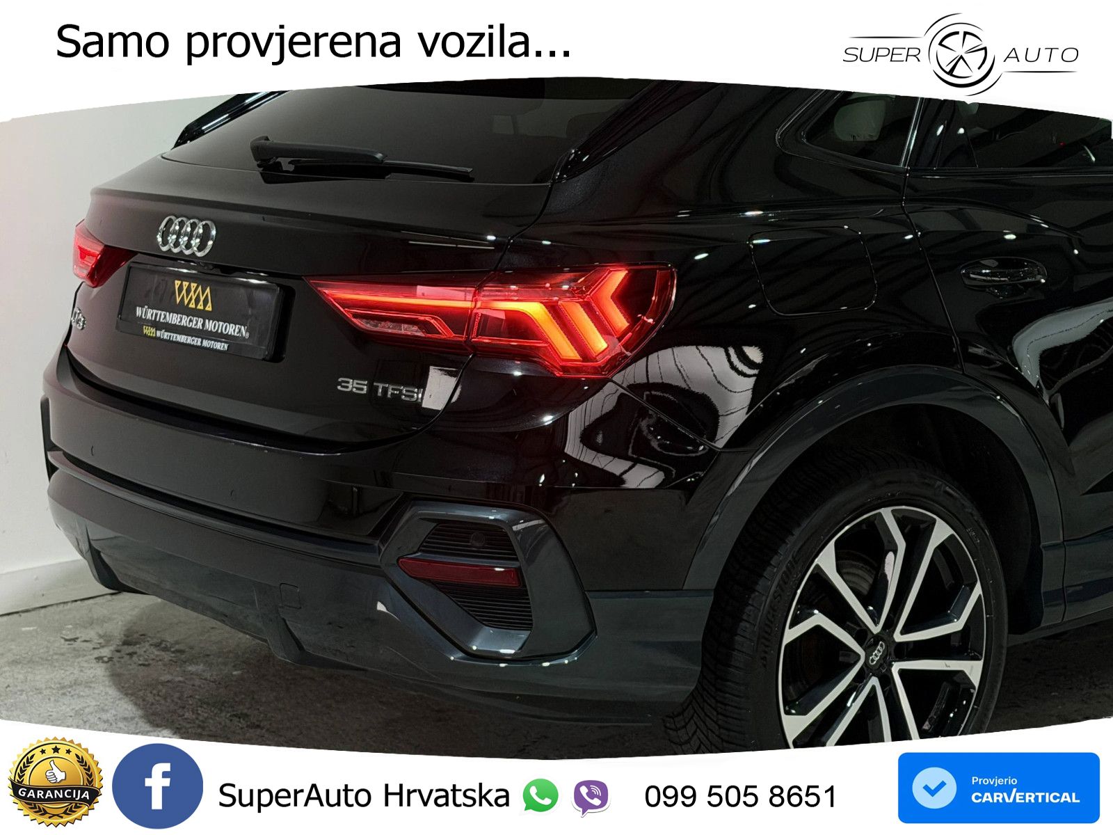 Audi Q3 II Sportback 35 TFSI (150 KS) S tronic S line