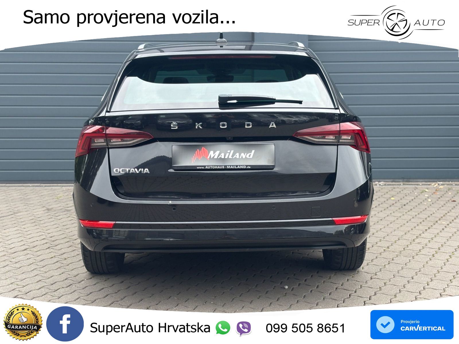 Škoda Octavia Combi 2.0 TDI (150 KS) DSG LED+GR SJED+ACC