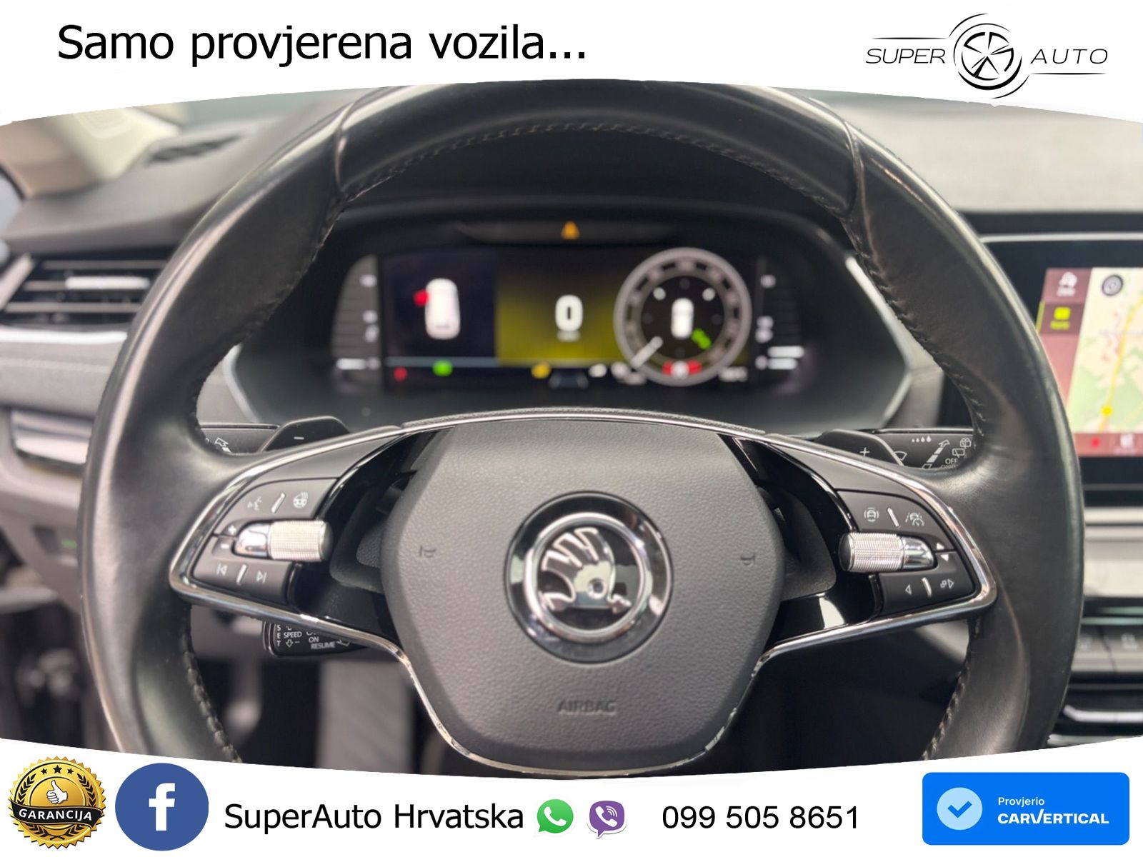 Škoda Octavia Combi 2.0 TDI (150 KS) DSG LED+GR SJED+ACC