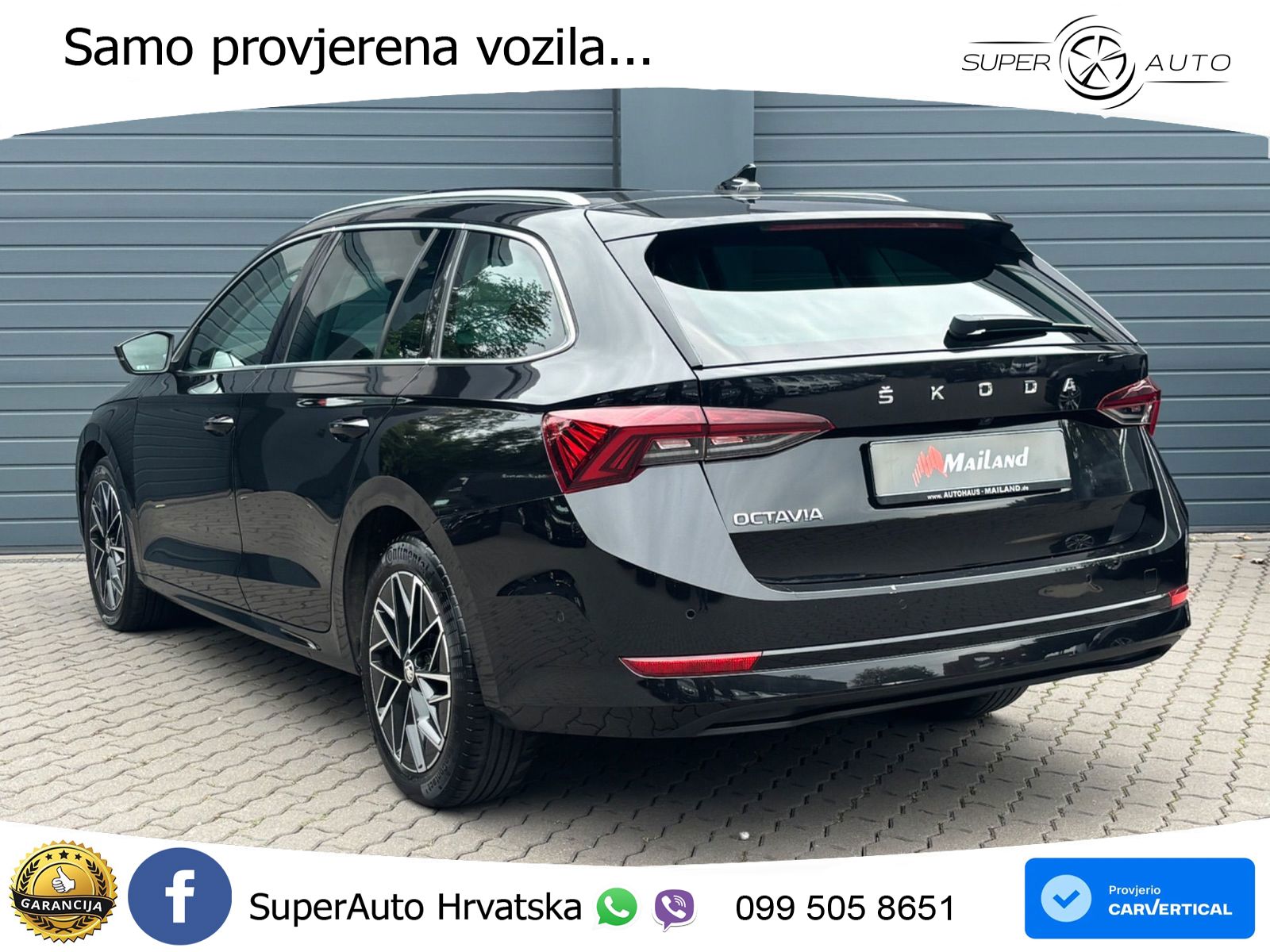 Škoda Octavia Combi 2.0 TDI (150 KS) DSG LED+GR SJED+ACC