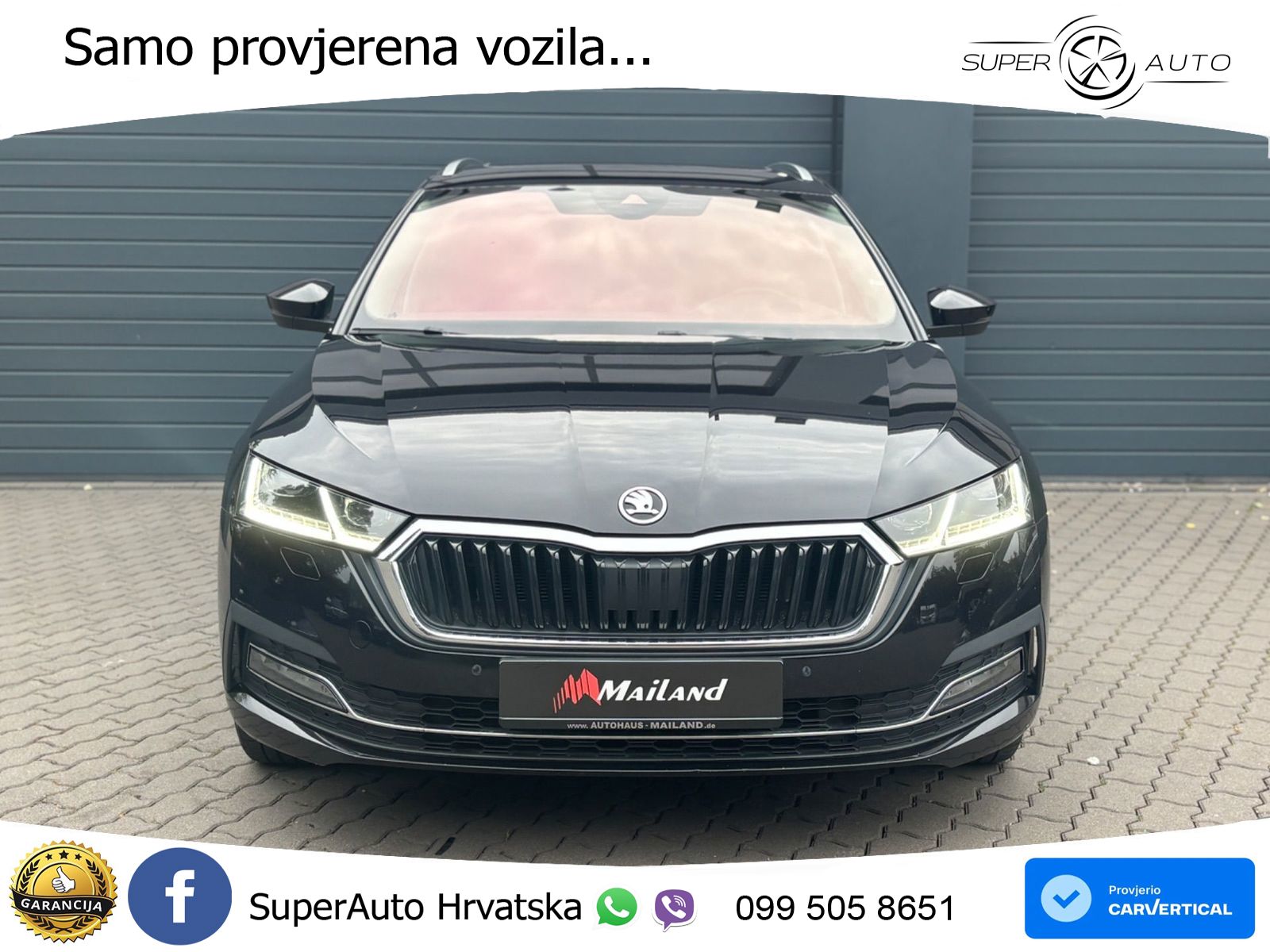 Škoda Octavia Combi 2.0 TDI (150 KS) DSG LED+GR SJED+ACC