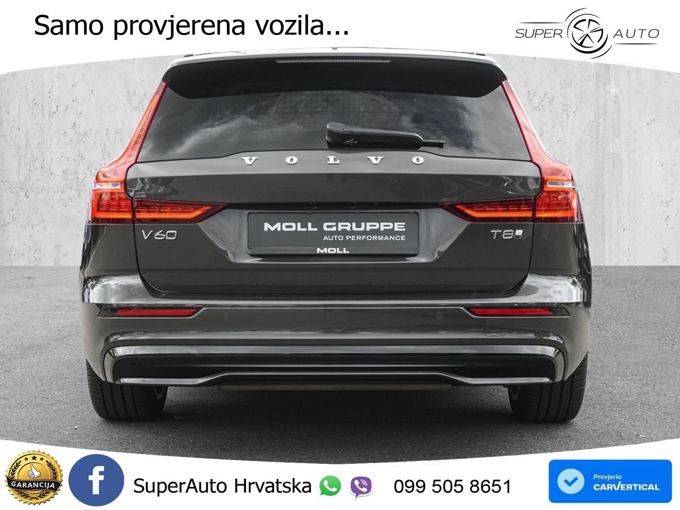 Volvo V60 2.0 T8 AWD Geartronic LED+GR SJED+ACC
