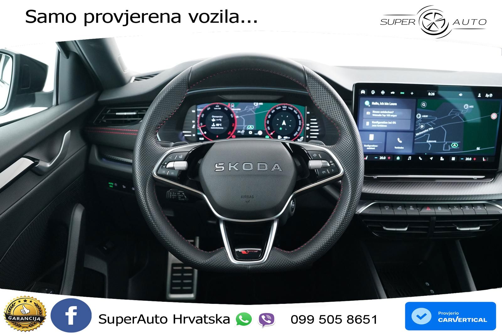 Škoda Octavia Combi RS 2.0 TSI (265 KS) DSG MATRIX+GR SJED+KAM