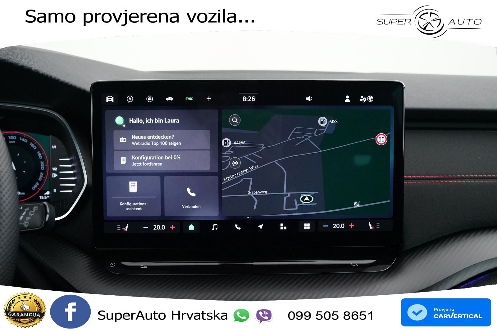 Škoda Octavia Combi RS 2.0 TSI (265 KS) DSG MATRIX+GR SJED+KAM